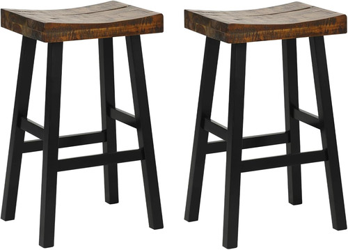 Wooden backless saddle - backless,