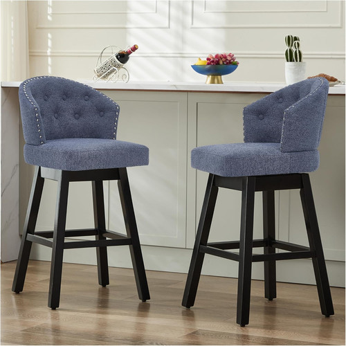 Swivel barstools set of 2 - 29",